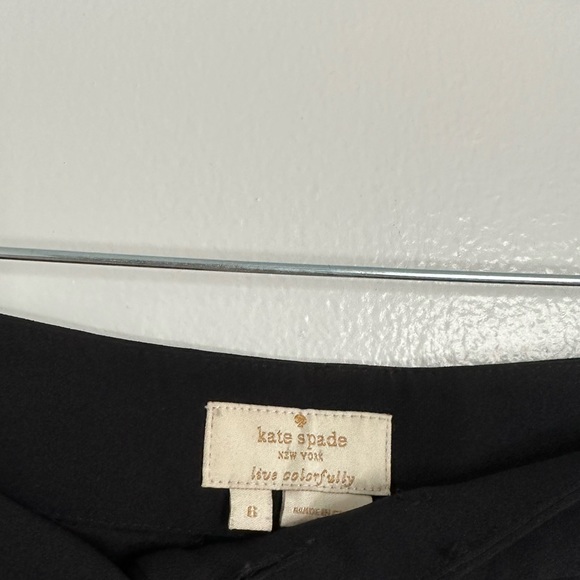 Kate Spade Trousers size 6 in black - Picture 2 of 4